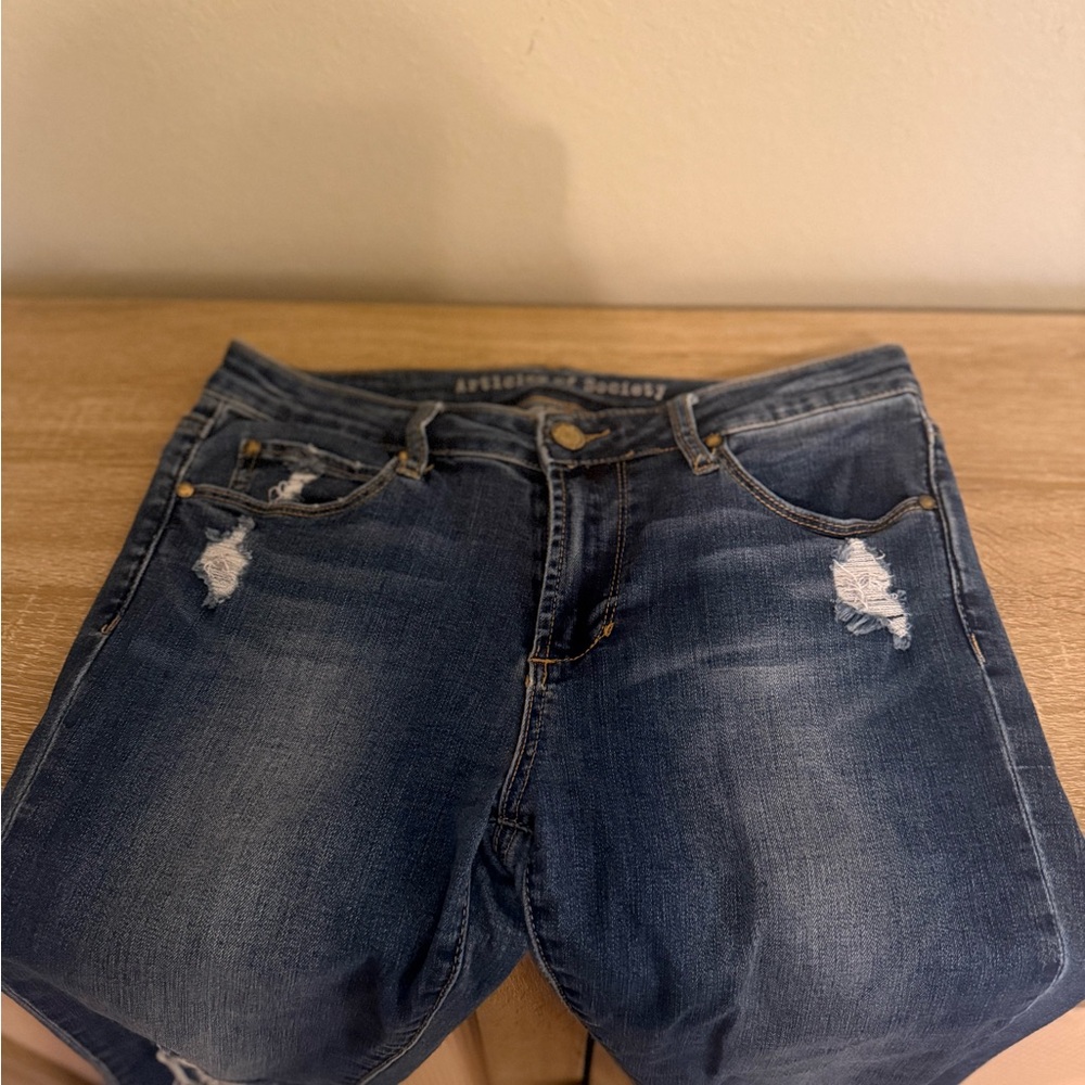 Articles of Society Distressed Skinny Jeans size 27